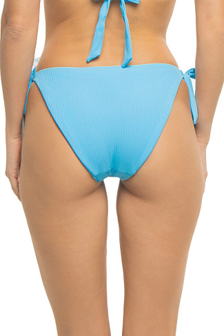 ICE BLUE Demi Hipster Tie Side Bikini Bottom
