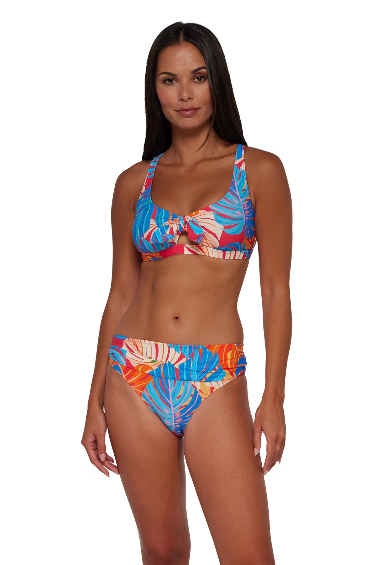 ZESTY TROPICANA Brandi Bralette Bikini Top image number 2