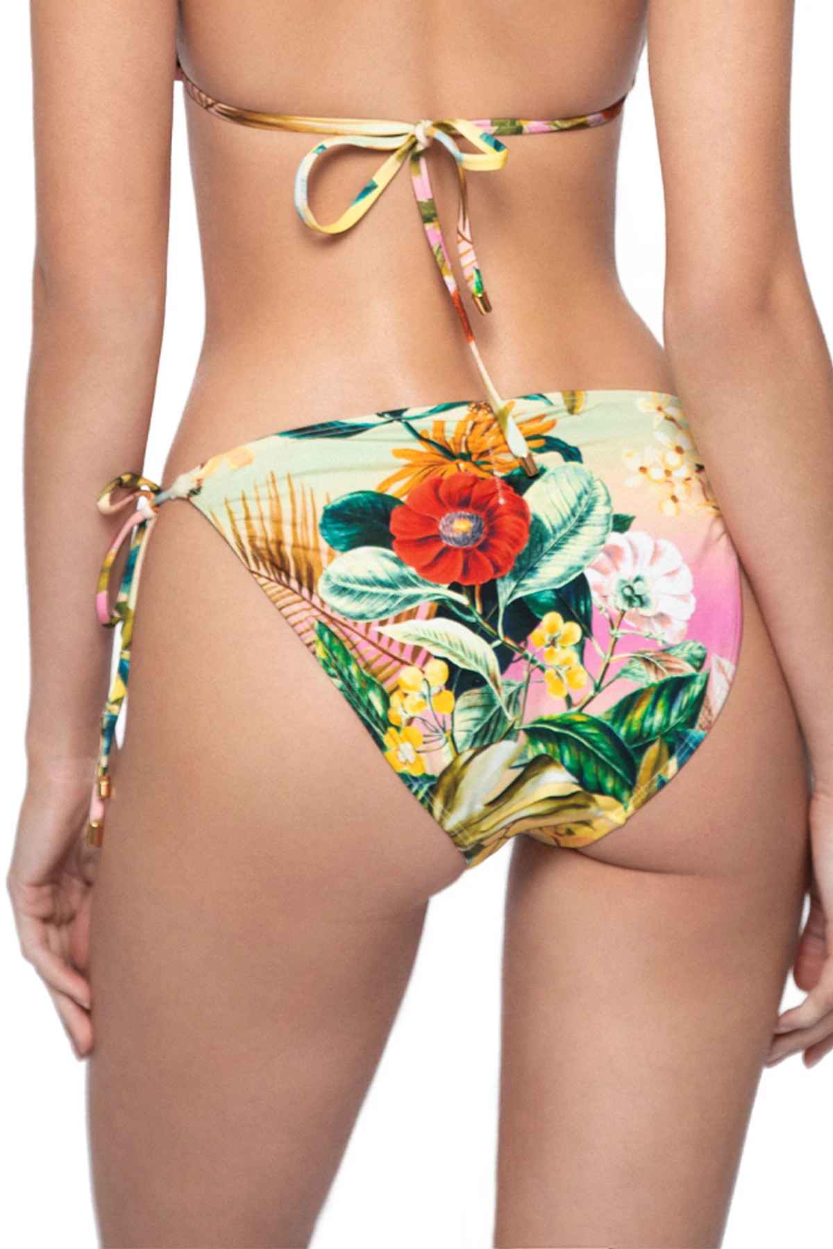 OASIS Floral Tie Side Hipster Bikini Bottom image number 2