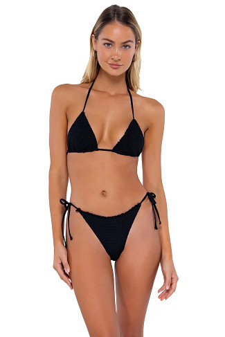 BLACK Kali Triangle Bikini Top