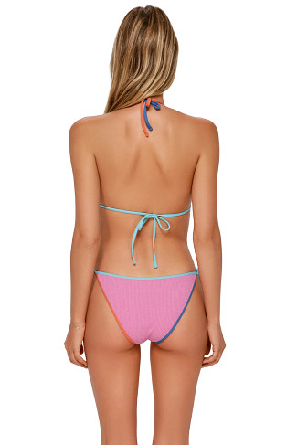 COTTON CANDY SCRUNCH Trisha Sliding Triangle Bikini Top