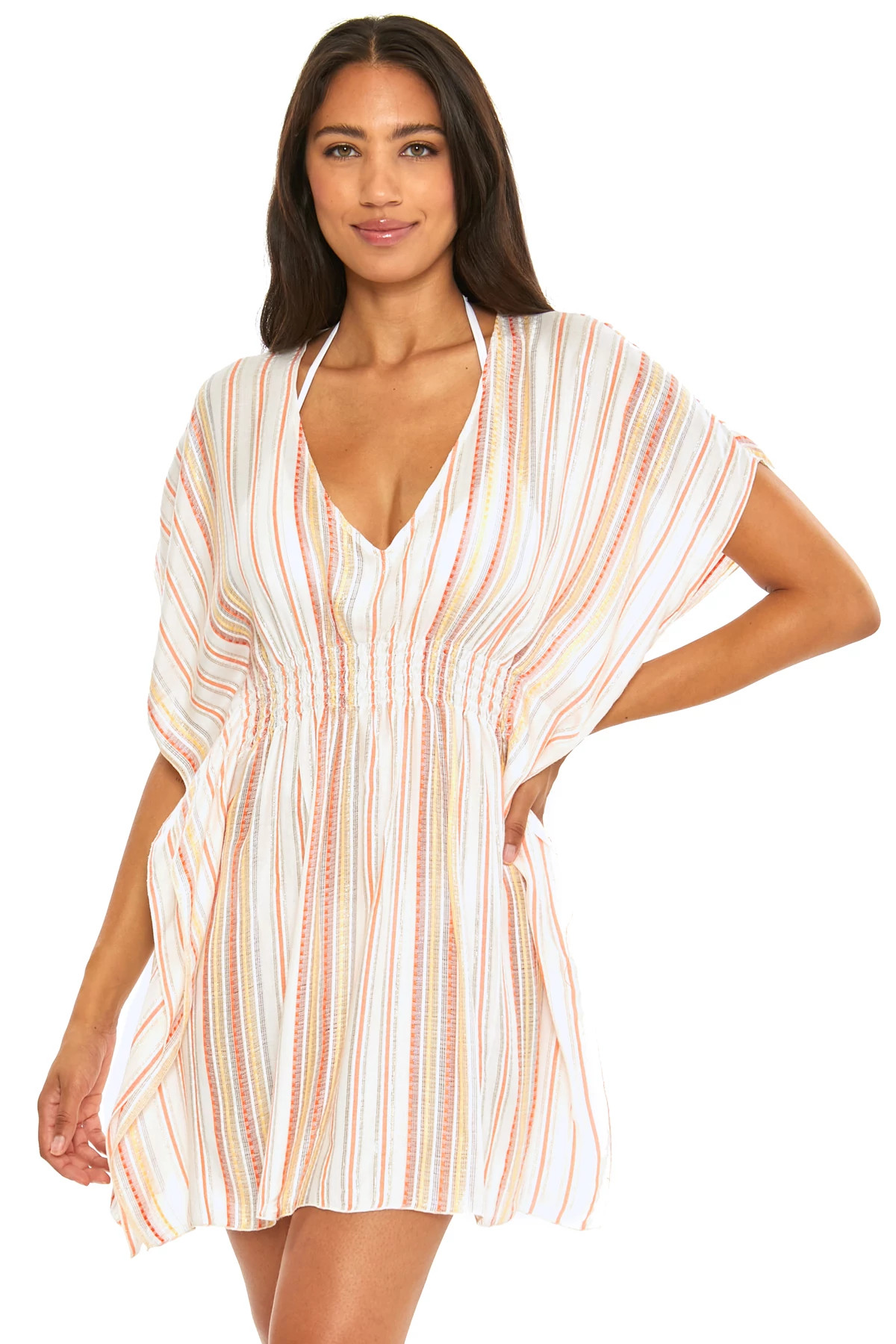 CORAL REEF Radiance Stripe Tunic image number 1