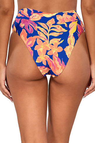 ROYAL TROPICS Delfina V Front High Waist Bikini Bottom