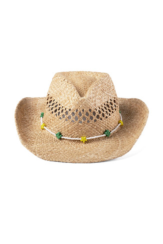 NATURAL Desco Cowboy Hat