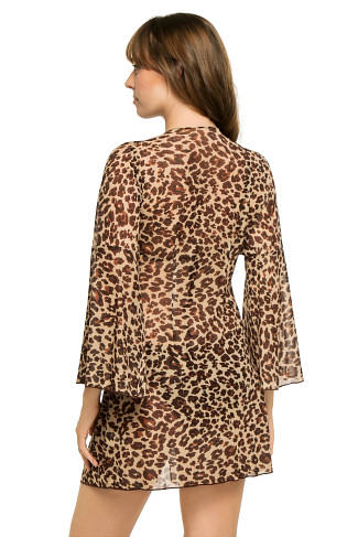 LEOPARD Safari Kimono
