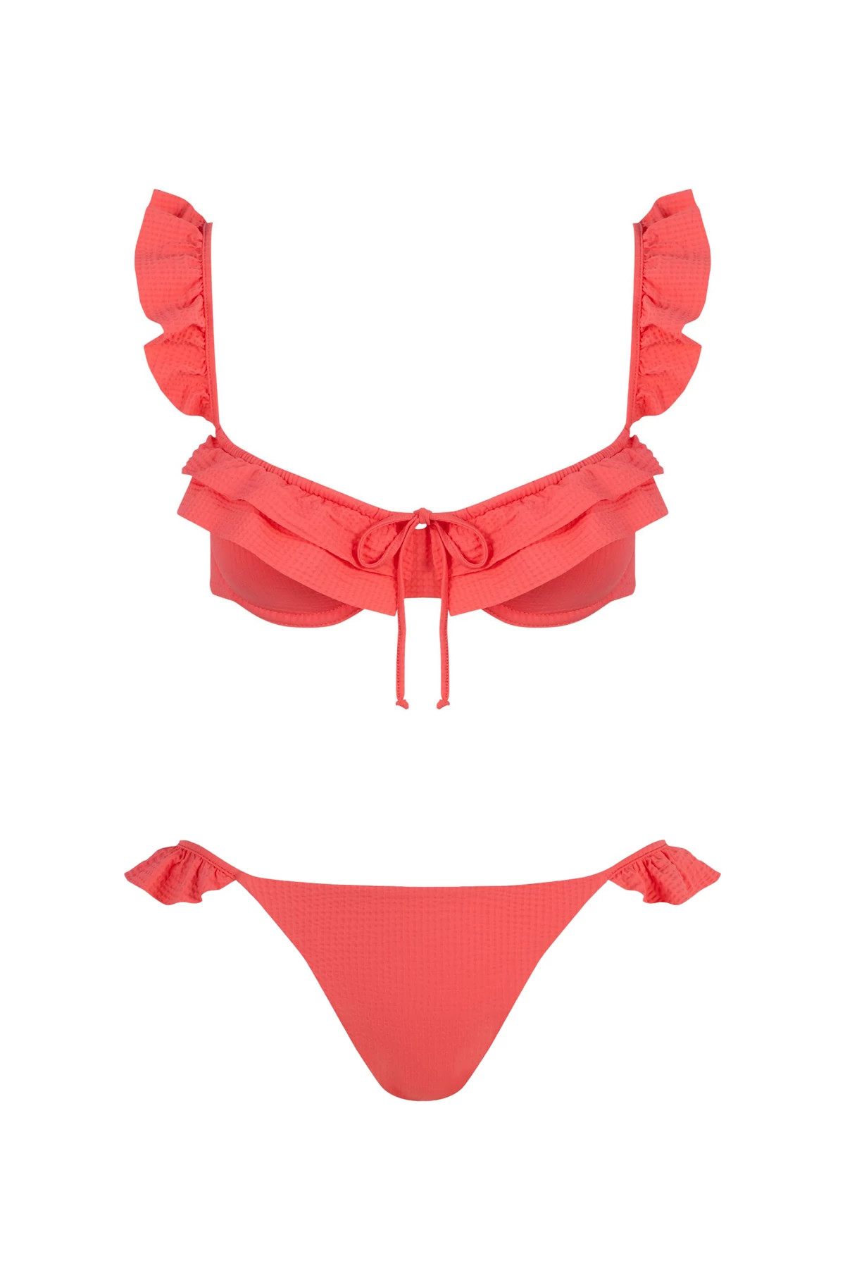 WATERMELON Seraphine Brazilian Bikini Bottom image number 3