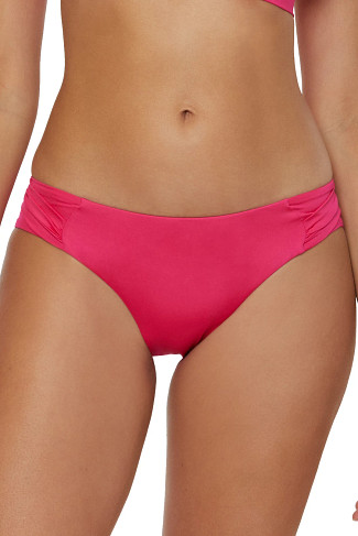 CANNES CORAL Tab Side Hipster Bikini Bottom