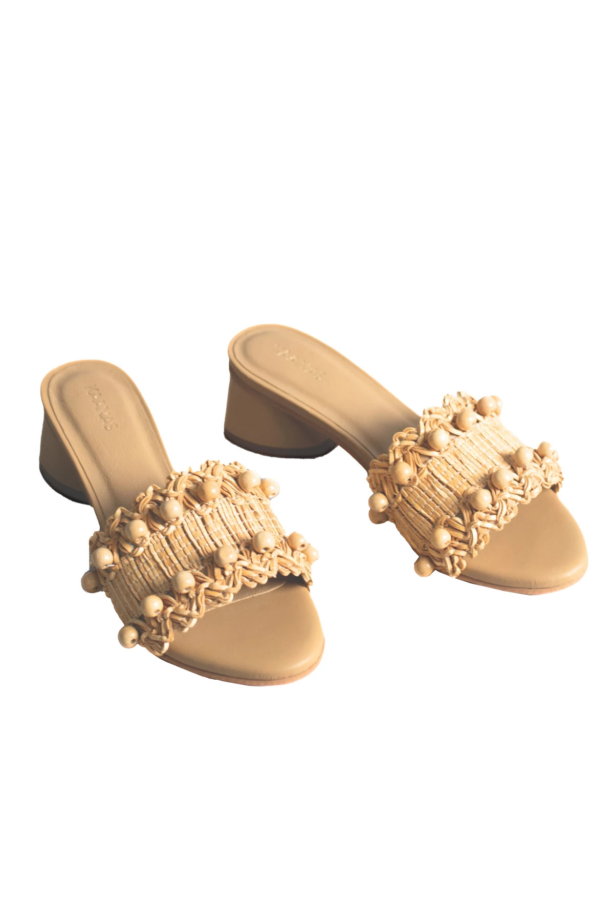 NATURAL Vidal Boho Heel image number 1