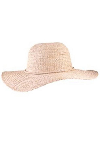 NATURAL Floppy Brim Sun Hat