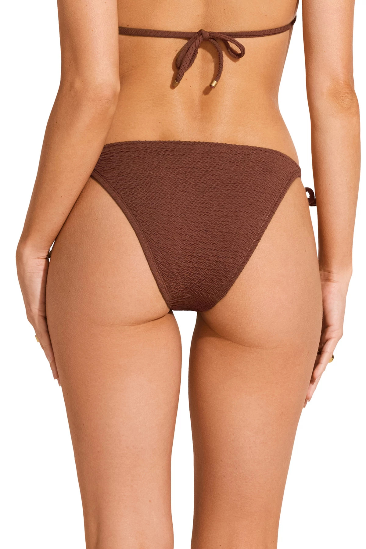 BRICK Elle Tie Side Hipster Bikini Bottom image number 2