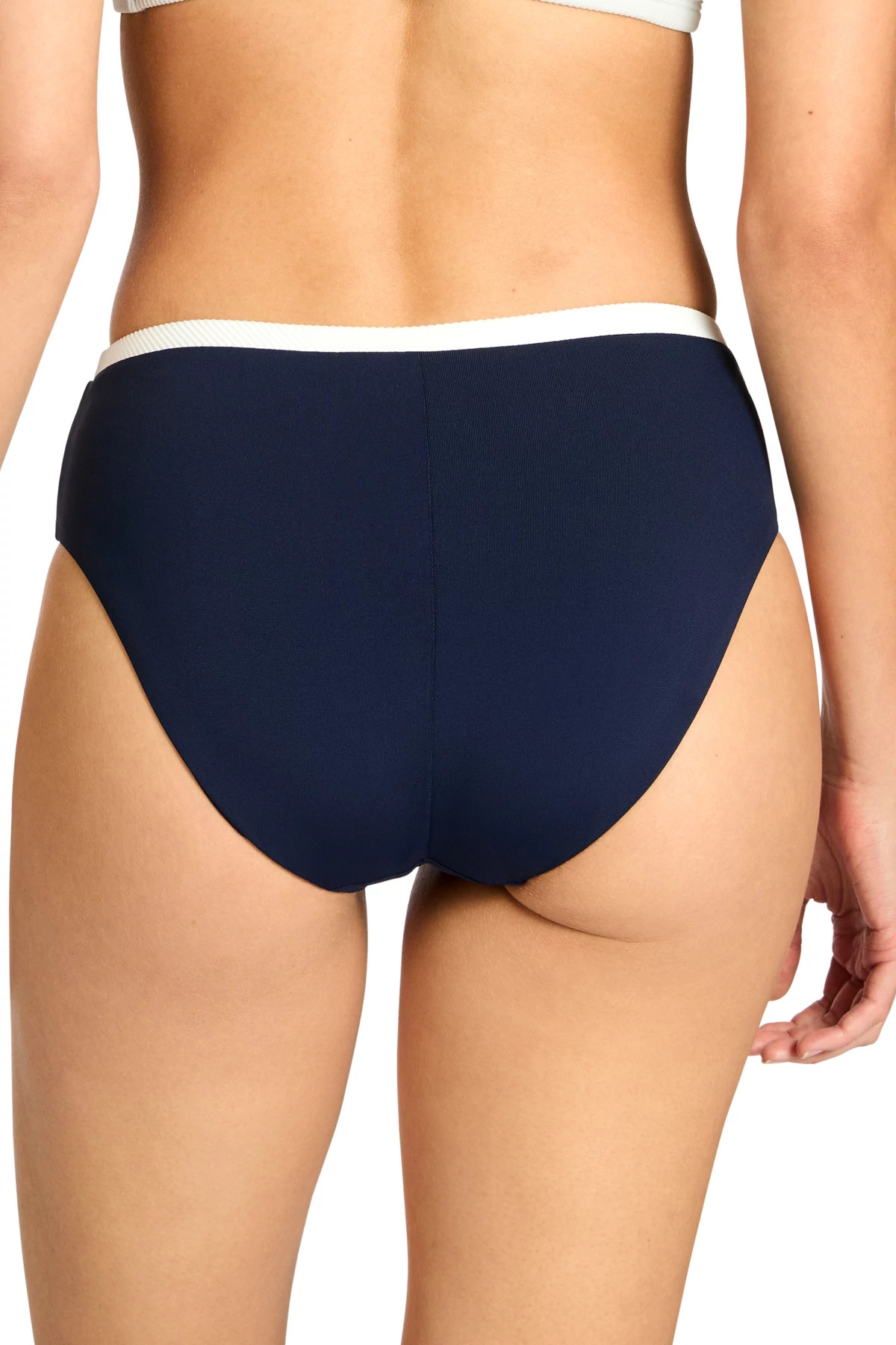 NAVY/GRASS/CREAM Jacqui High Waist Bikini Bottom image number 2