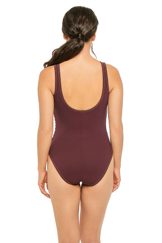 WINE Quinn One Piece Swimsuit