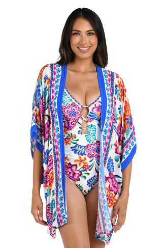 MULTI Kimono Cover Up