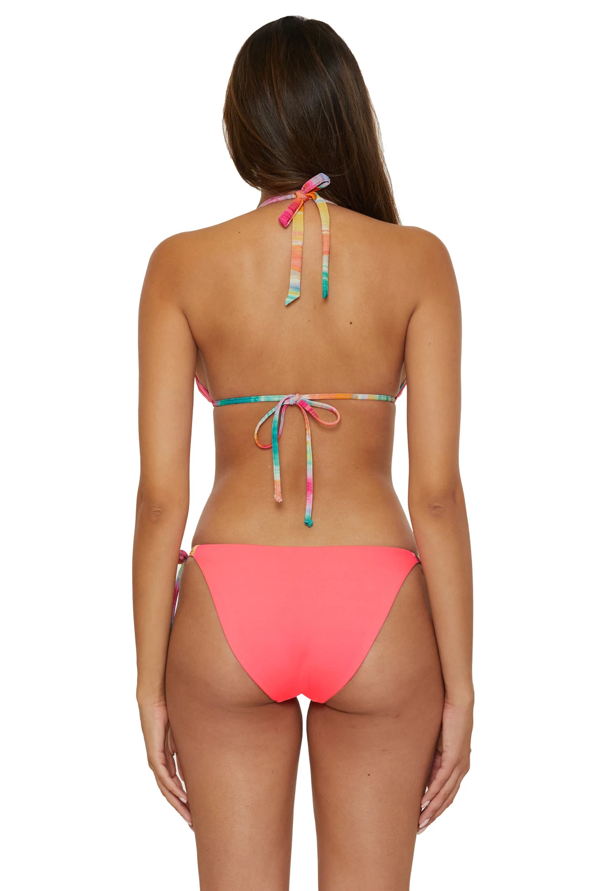 MULTI Cheryl Reversible Triangle Bikini Top image number 4