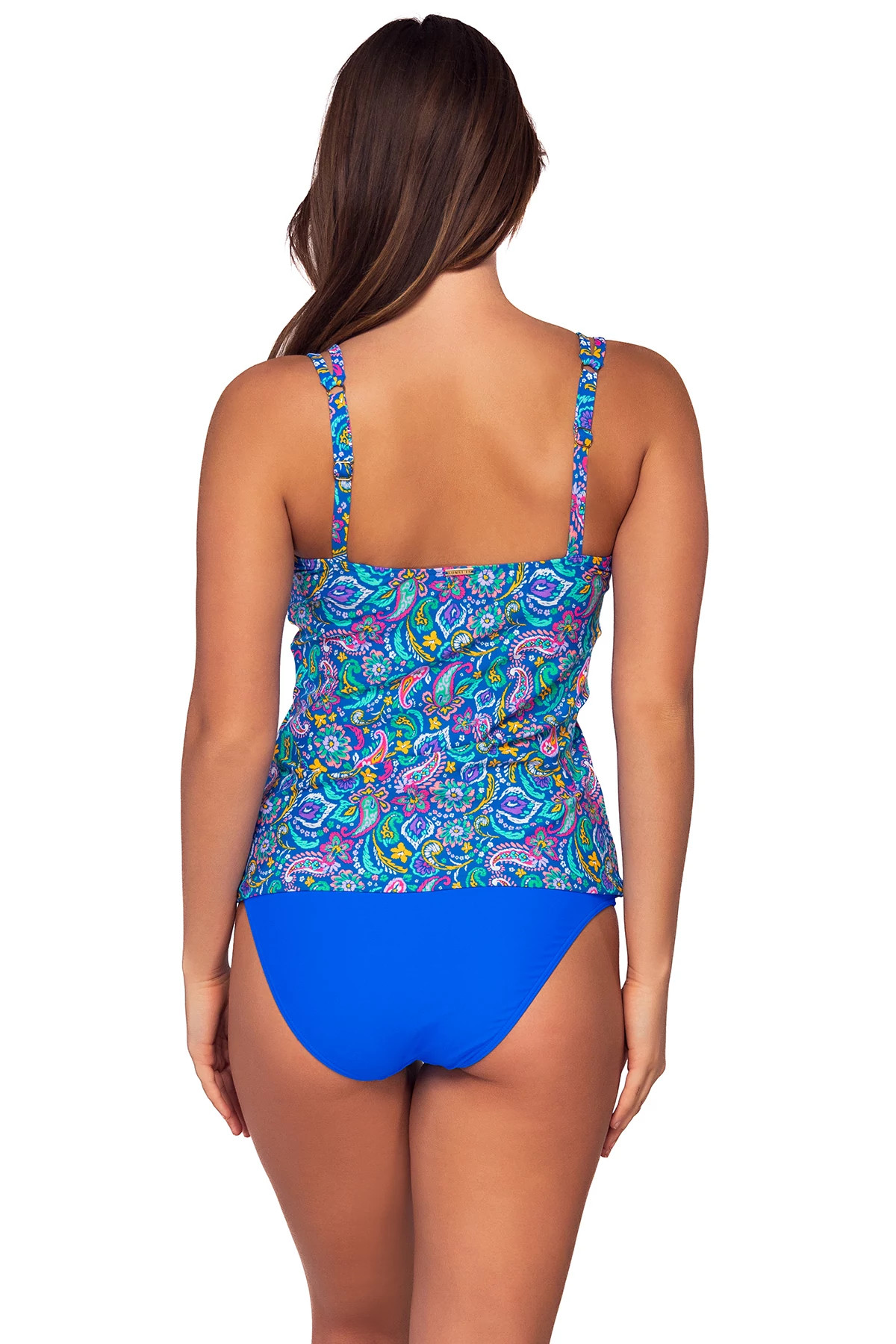 PERSIAN SKY Taylor Tankini Top (E-H Cup) image number 2