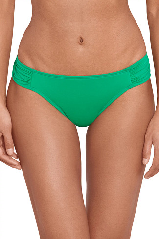 CABANA GREEN Tab Side Hipster Bikini Bottom