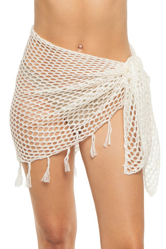 WHITE Tulum Sarong