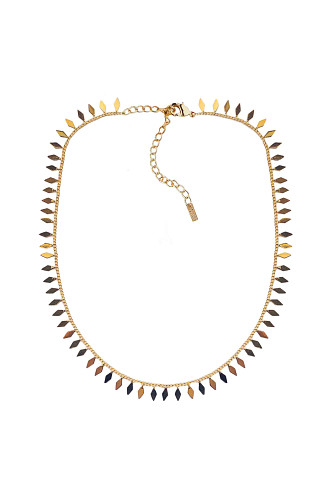 GOLD Diamond Drips Necklace