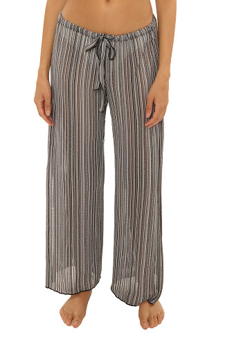 BLACK Seaside Split Leg Pants