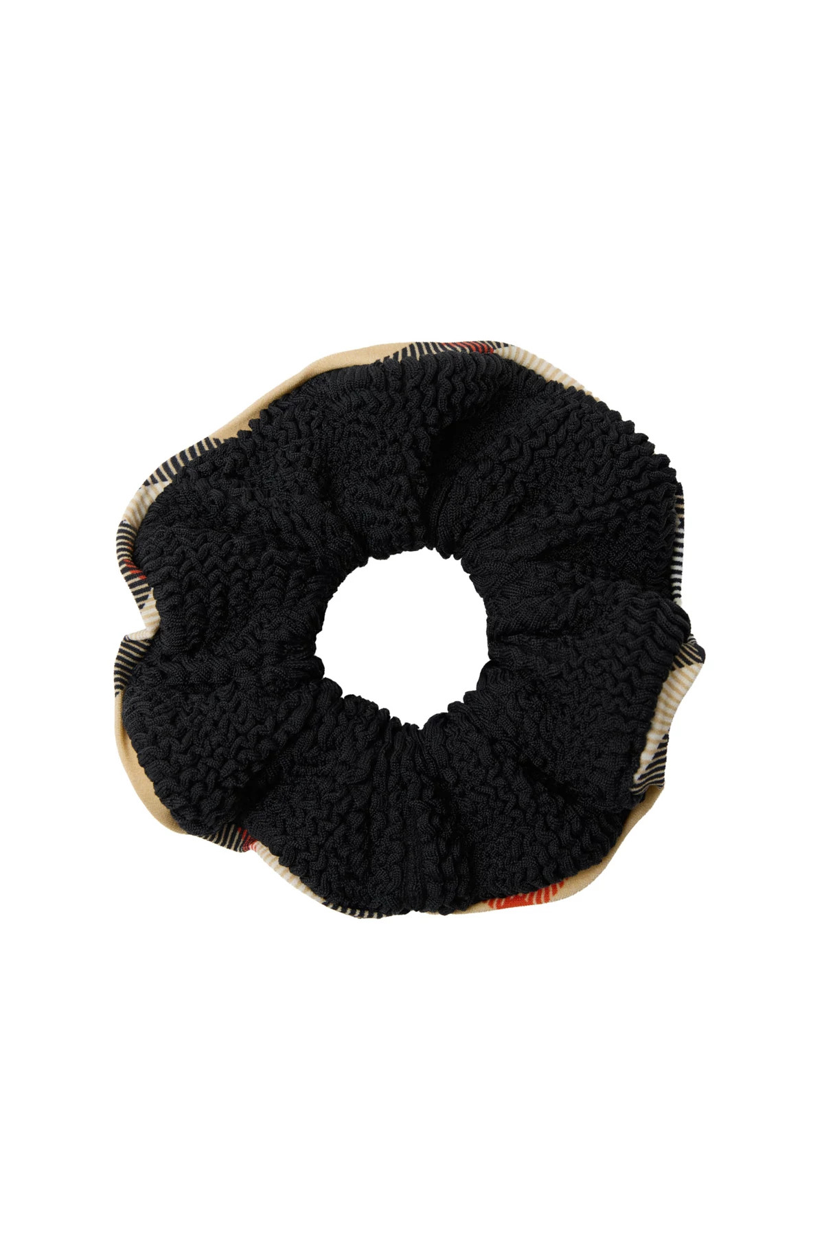 BLACK Faye Crinkle One Piece Swimsuit image number 5