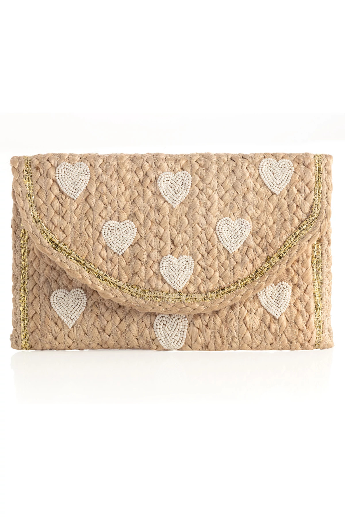 NATURAL Heart Clutch image number 1