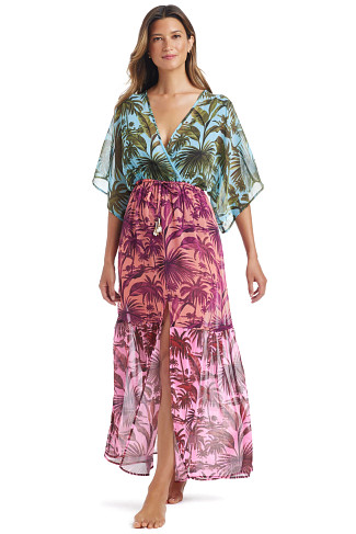 MULTI White Lotus Kimono