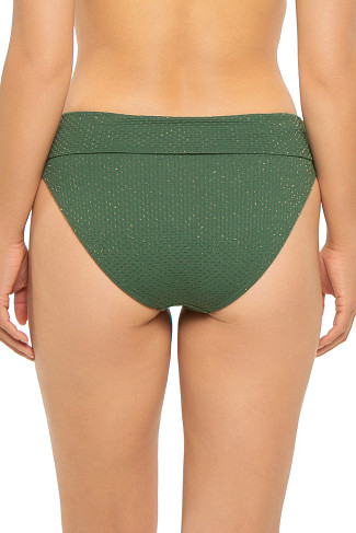 SEA GREEN Sydney Textured Hipster Bikini Bottom