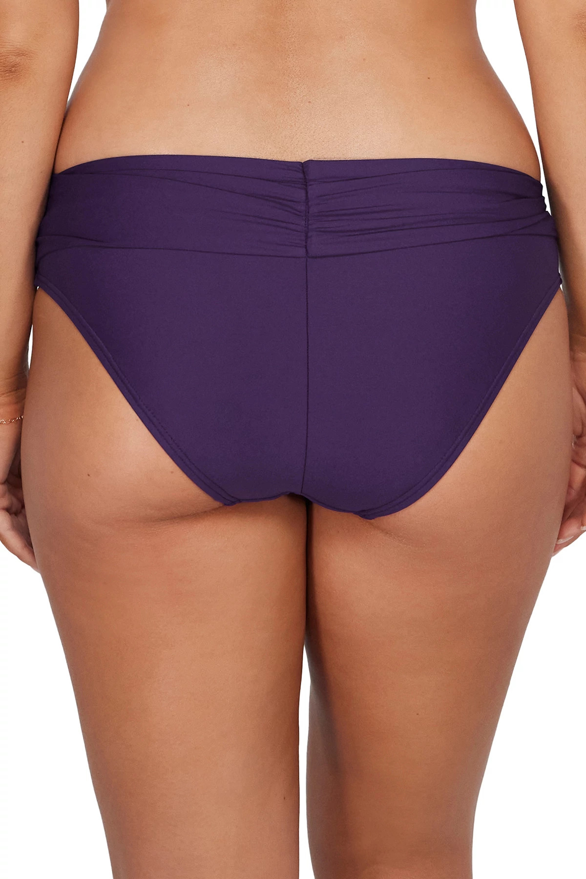 PARADISE PLUM Unforgettable Banded Hipster Bikini Bottom image number 2