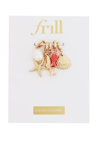 MULTI Sea Life Bikini Charms