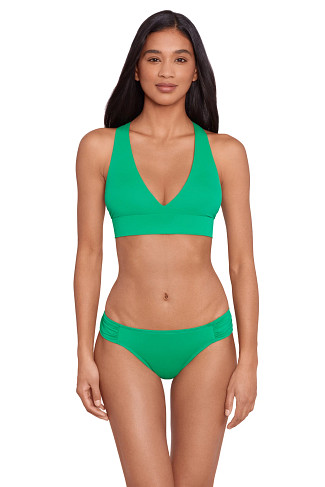 CABANA GREEN Bralette Bikini Top