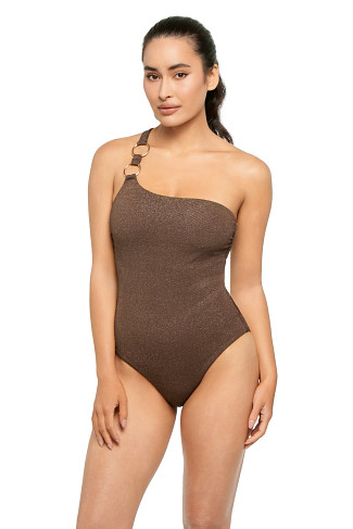 CHOCOLATE Tirari Asymmetrical One Piece Swimsuit