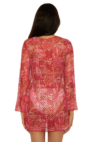 MULTI Mesh Crochet Tunic