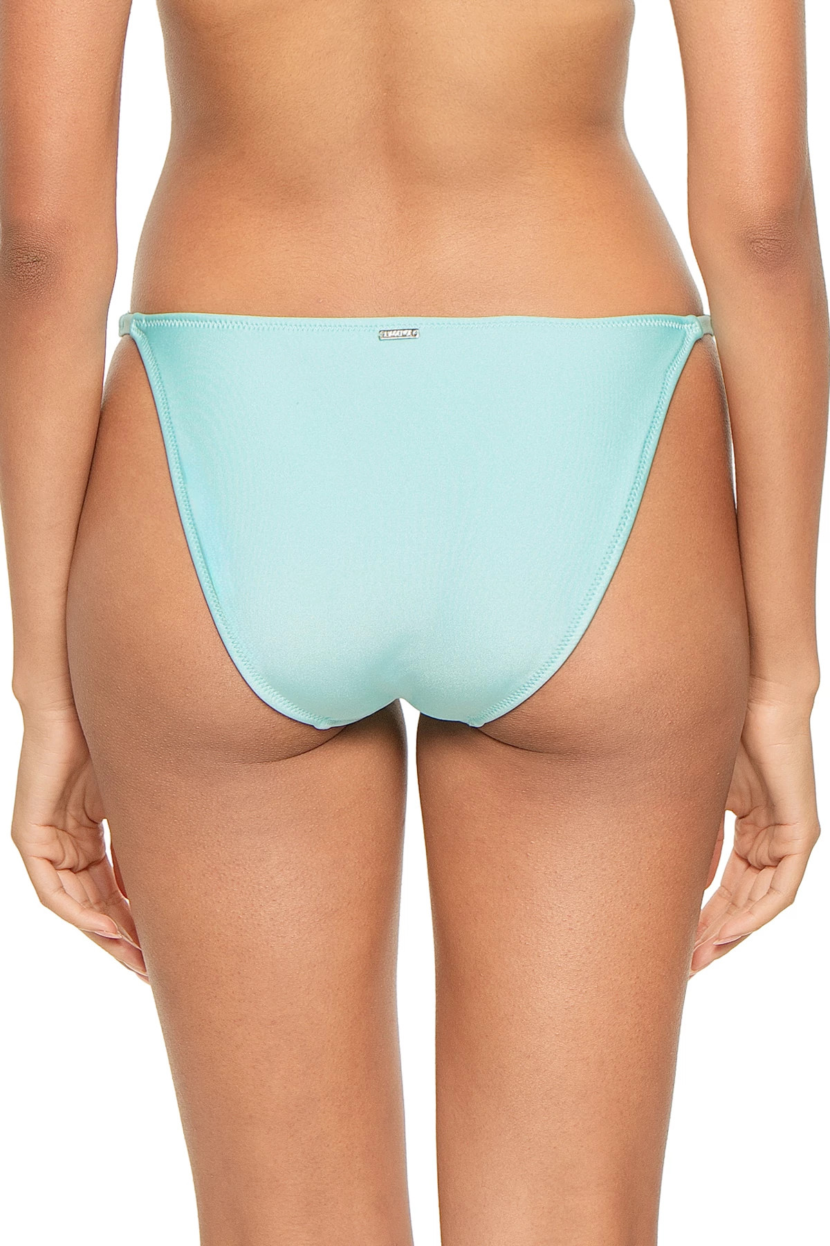 ICE BLUE Violet Low Rise Hipster Bikini Bottom image number 2