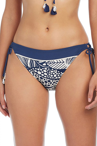 MIDNIGHT Hipster Tie Side Bikini Bottom