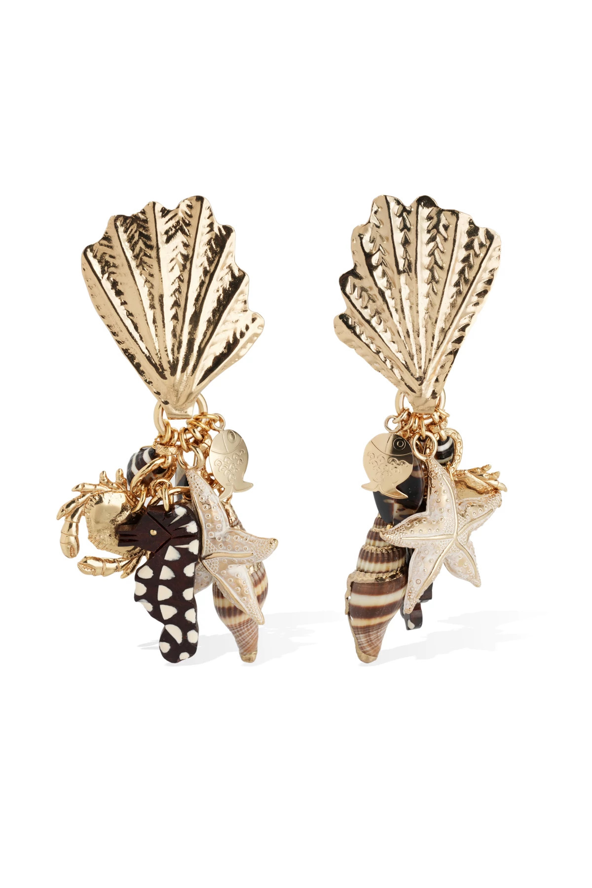 400 GOLD Shellita Earrings image number 1