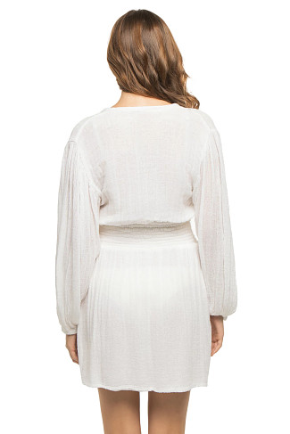 WHITE Lapis Mini Dress