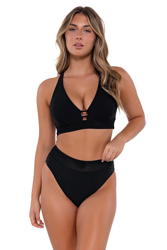 BLACK Danica Underwire Bikini Top (E-H Cup)