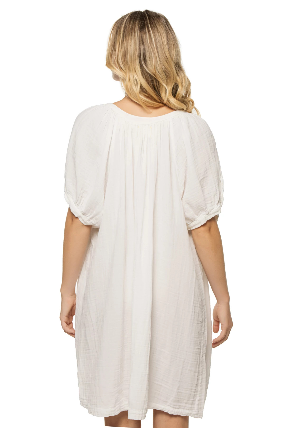 WHITE Sifnos Mini Dress image number 2