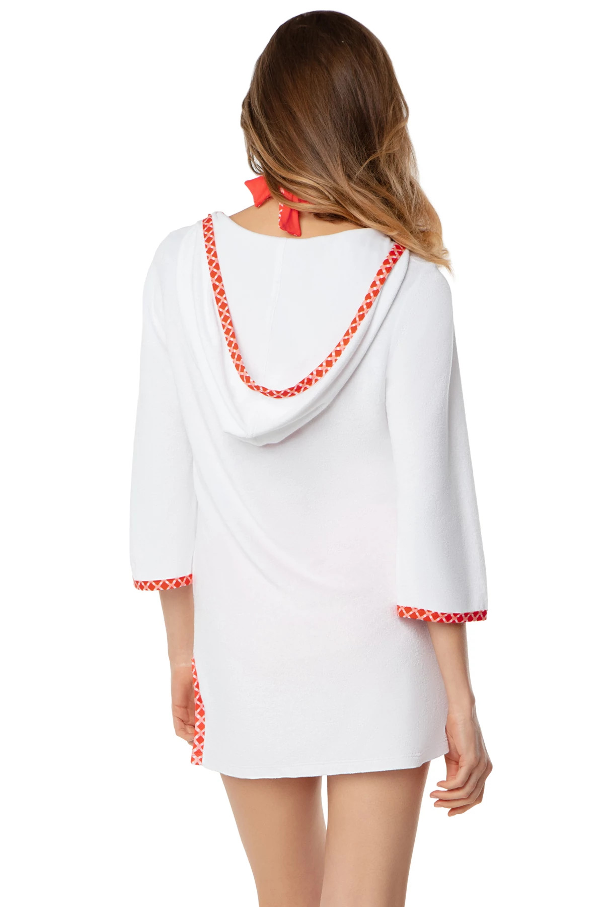 HARBOUR ISLAND Harbour Island Hooded Terry Tunic image number 2