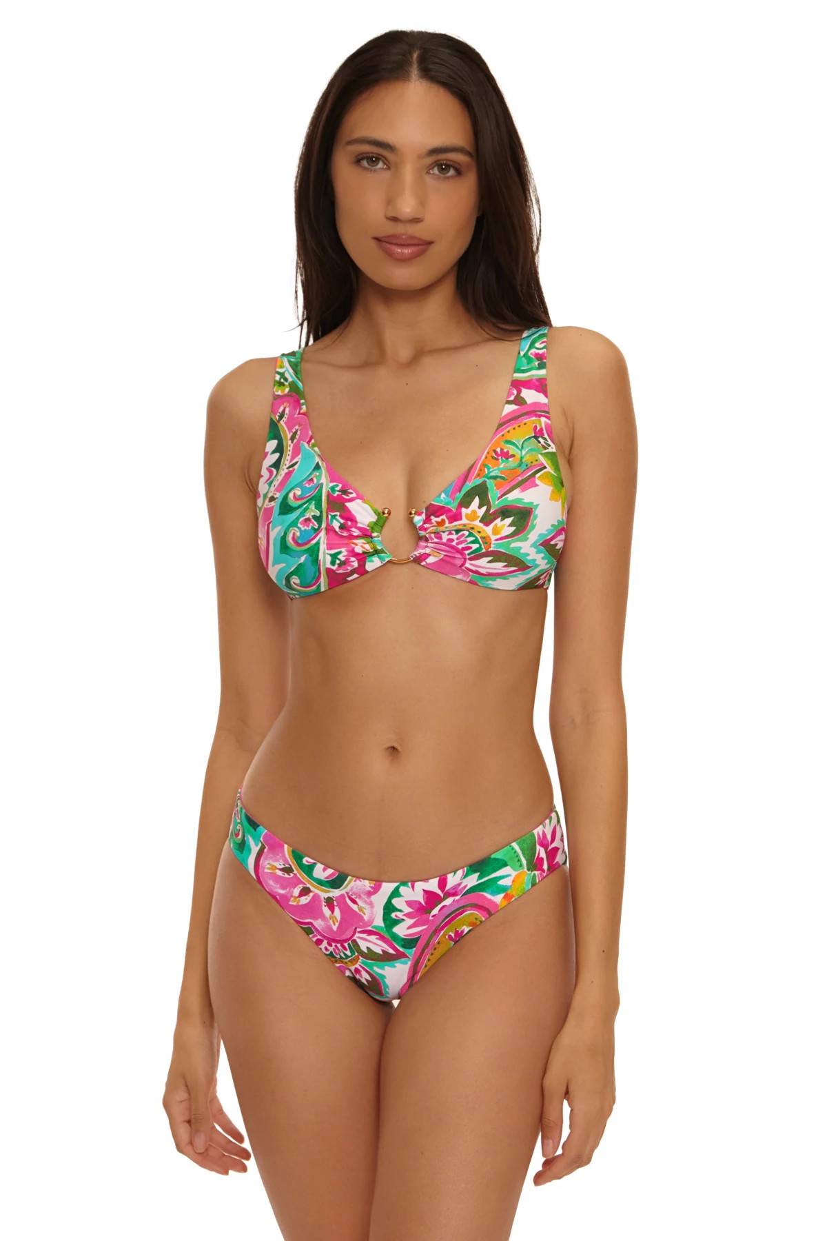 MULTI La Vie Ring Bralette Bikini Top image number 1