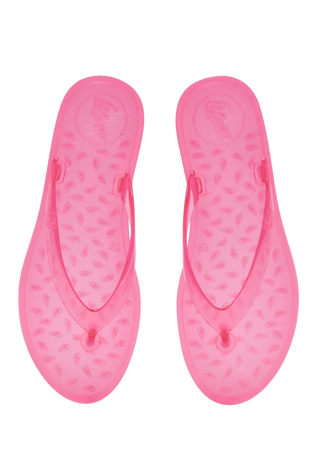 PINK Jelly Flip Flops image number 1