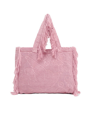 BABY PINK Hippy Lagoon Eponge Tote