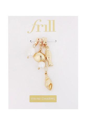 GOLD Sea Life Bikini Charms