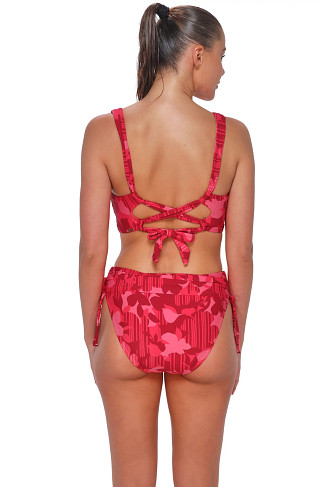 RAMBLING ROSE Elsie Underwire Tankini Top (E-H Cup)