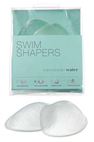 CLEAR Add A Size Silicone Swim Shaper