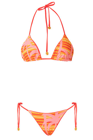 BRIGHT RED Reversible Brazilian Bikini Bottom