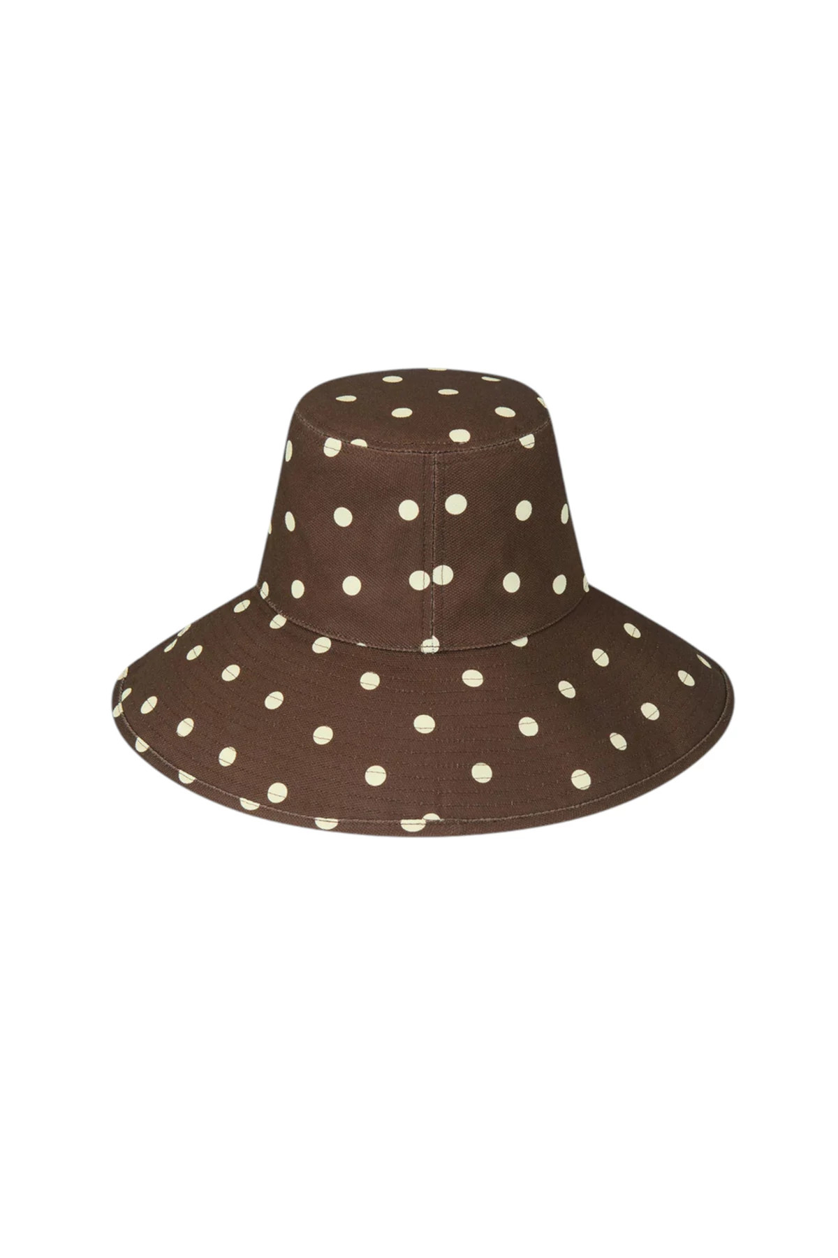 COCO Holiday Polka Dot Cotton UPF Bucket Hat image number 2
