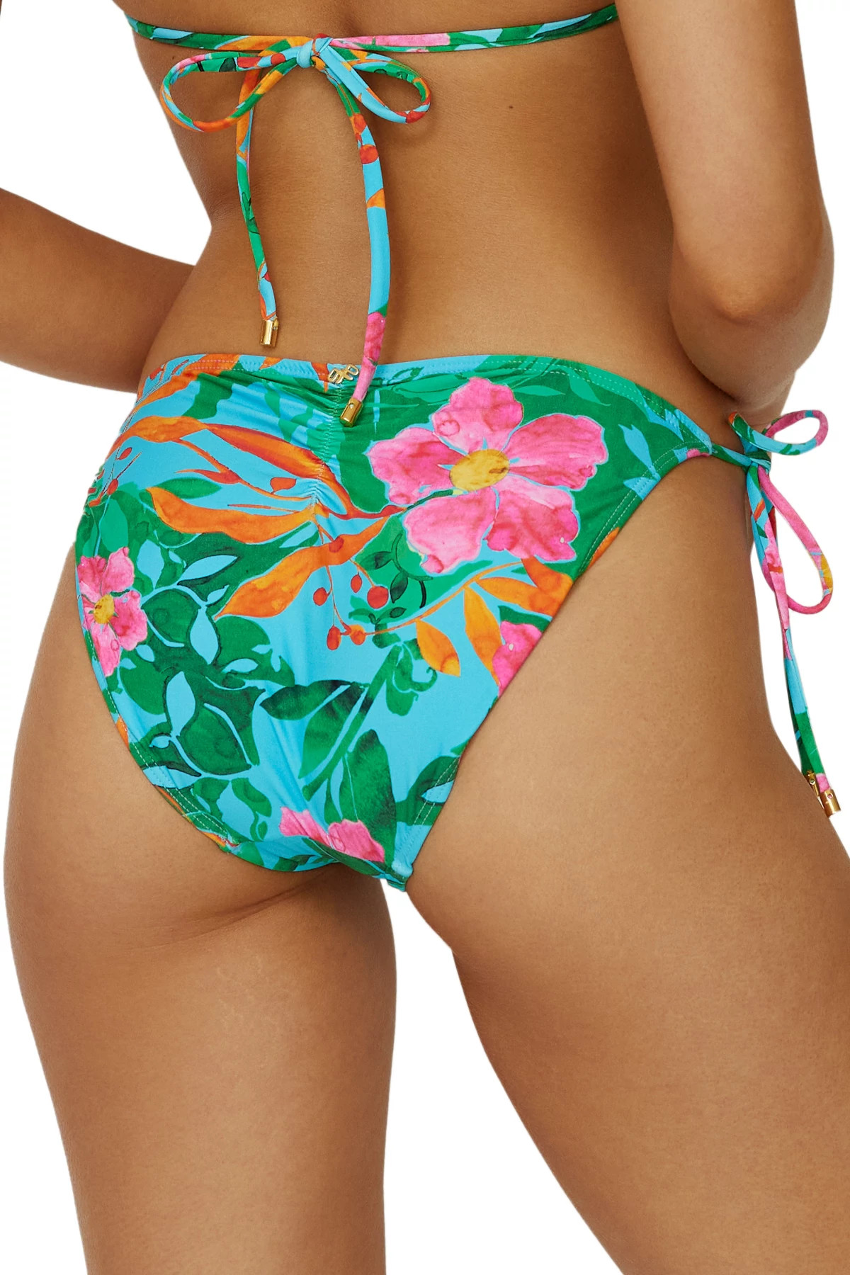 ZINNIA Embroidered Hipster Bikini Bottom image number 2