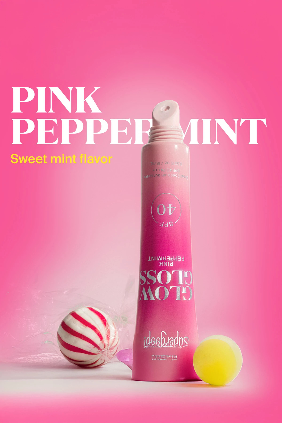 PEPPERMINT Pink Peppermint SPF Lip Gloss  image number 4