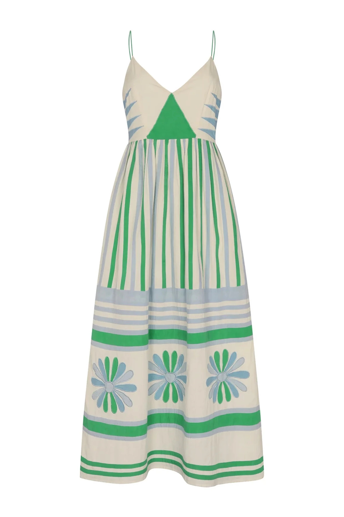 GARDENIA Amelia Organic Cotton Maxi Dress image number 3